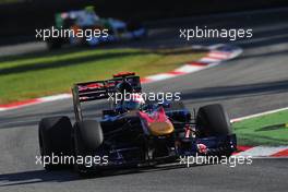 10.09.2010 Monza, Italy,  Sebastien Buemi (SUI), Scuderia Toro Rosso  - Formula 1 World Championship, Rd 14, Italian Grand Prix, Friday Practice