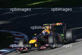 10.09.2010 Monza, Italy,  Mark Webber (AUS), Red Bull Racing  - Formula 1 World Championship, Rd 14, Italian Grand Prix, Friday Practice