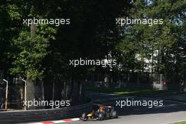 10.09.2010 Monza, Italy,  Sebastian Vettel (GER), Red Bull Racing  - Formula 1 World Championship, Rd 14, Italian Grand Prix, Friday Practice