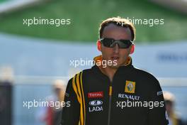 10.09.2010 Monza, Italy,  Robert Kubica (POL), Renault F1 Team  - Formula 1 World Championship, Rd 14, Italian Grand Prix, Friday