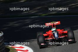 10.09.2010 Monza, Italy,  Lucas di Grassi (BRA), Virgin Racing  - Formula 1 World Championship, Rd 14, Italian Grand Prix, Friday Practice