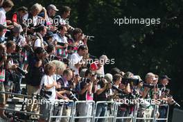 12.09.2010 Monza, Italy,  Photographers - Formula 1 World Championship, Rd 14, Italian Grand Prix, Sunday Pre-Race Grid