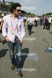 Dario Franchitti (SCO), Indycar driver - Formula 1 World Championship, Rd 14, Italian Grand Prix, Sunday Pre-Race Grid