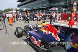 12.09.2010 Monza, Italy,  Mark Webber (AUS), Red Bull Racing  - Formula 1 World Championship, Rd 14, Italian Grand Prix, Sunday Pre-Race Grid