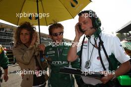 12.09.2010 Monza, Italy,  Jarno Trulli (ITA), Lotus F1 Team - Formula 1 World Championship, Rd 14, Italian Grand Prix, Sunday Pre-Race Grid