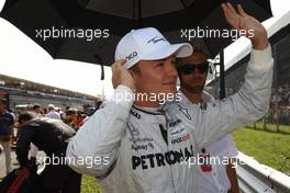 12.09.2010 Monza, Italy,  Nico Rosberg (GER), Mercedes GP Petronas - Formula 1 World Championship, Rd 14, Italian Grand Prix, Sunday Pre-Race Grid