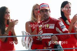 12.09.2010 Monza, Italy,  Fernando Alonso (ESP), Scuderia Ferrari - Formula 1 World Championship, Rd 14, Italian Grand Prix, Sunday Podium