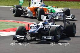 12.09.2010 Monza, Italy,  Rubens Barrichello (BRA), Williams F1 Team, FW32 - Formula 1 World Championship, Rd 14, Italian Grand Prix, Sunday Race