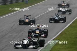 12.09.2010 Monza, Italy,  Michael Schumacher (GER), Mercedes GP  - Formula 1 World Championship, Rd 14, Italian Grand Prix, Sunday Race