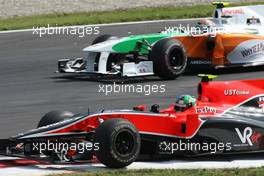 12.09.2010 Monza, Italy,  Lucas di Grassi (BRA), Virgin Racing  - Formula 1 World Championship, Rd 14, Italian Grand Prix, Sunday Race