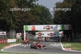 12.09.2010 Monza, Italy,  Fernando Alonso (ESP), Scuderia Ferrari - Formula 1 World Championship, Rd 14, Italian Grand Prix, Sunday Race