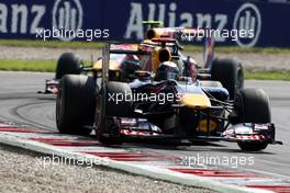 12.09.2010 Monza, Italy,  Sebastian Vettel (GER), Red Bull Racing - Formula 1 World Championship, Rd 14, Italian Grand Prix, Sunday Race