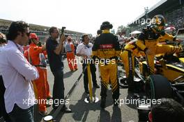 12.09.2010 Monza, Italy,  Dario Franchitti (SCO), Indycar driver - Formula 1 World Championship, Rd 14, Italian Grand Prix, Sunday Race
