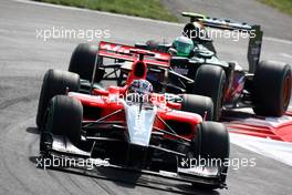 12.09.2010 Monza, Italy,  Timo Glock (GER), Virgin Racing, Heikki Kovalainen (FIN), Lotus F1 Team - Formula 1 World Championship, Rd 14, Italian Grand Prix, Sunday Race