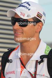 11.09.2010 Monza, Italy,  Adrian Sutil (GER), Force India F1 Team  - Formula 1 World Championship, Rd 14, Italian Grand Prix, Saturday