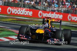 11.09.2010 Monza, Italy,  Sebastian Vettel (GER), Red Bull Racing - Formula 1 World Championship, Rd 14, Italian Grand Prix, Saturday Practice
