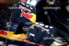 11.09.2010 Monza, Italy,  The glooves of Sebastian Vettel (GER), Red Bull Racing - Formula 1 World Championship, Rd 14, Italian Grand Prix, Saturday Practice