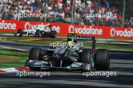 11.09.2010 Monza, Italy,  Nico Rosberg (GER), Mercedes GP Petronas - Formula 1 World Championship, Rd 14, Italian Grand Prix, Saturday Practice