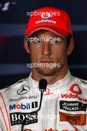 11.09.2010 Monza, Italy,  Jenson Button (GBR), McLaren Mercedes - Formula 1 World Championship, Rd 14, Italian Grand Prix, Saturday Press Conference