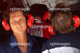 11.09.2010 Monza, Italy,  John Elkann (ITA),  President of the Fiat Group and nephew Of Gianni Agnelli  - Formula 1 World Championship, Rd 14, Italian Grand Prix, Saturday Practice