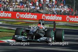 11.09.2010 Monza, Italy,  Michael Schumacher (GER), Mercedes GP Petronas - Formula 1 World Championship, Rd 14, Italian Grand Prix, Saturday Practice