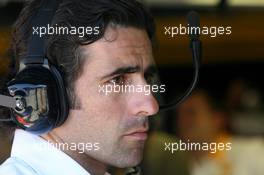 11.09.2010 Monza, Italy,  Dario Franchitti (SCO), Indycar driver - Formula 1 World Championship, Rd 14, Italian Grand Prix, Saturday Qualifying