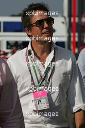 12.09.2010 Monza, Italy,  Actor Hugh Grant (GBR) - Formula 1 World Championship, Rd 14, Italian Grand Prix, Sunday