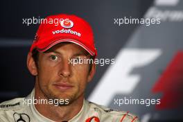 12.09.2010 Monza, Italy,  Jenson Button (GBR), McLaren Mercedes - Formula 1 World Championship, Rd 14, Italian Grand Prix, Sunday Press Conference