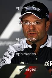 09.09.2010 Monza, Italy,  Rubens Barrichello (BRA), Williams F1 Team - Formula 1 World Championship, Rd 14, Italian Grand Prix, Thursday Press Conference