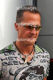 09.09.2010 Monza, Italy,  Michael Schumacher (GER), Mercedes GP  - Formula 1 World Championship, Rd 14, Italian Grand Prix, Thursday