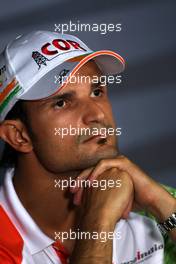 09.09.2010 Monza, Italy,  Vitantonio Liuzzi (ITA), Force India F1 Team - Formula 1 World Championship, Rd 14, Italian Grand Prix, Thursday Press Conference