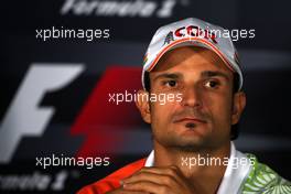 09.09.2010 Monza, Italy,  Vitantonio Liuzzi (ITA), Force India F1 Team - Formula 1 World Championship, Rd 14, Italian Grand Prix, Thursday Press Conference