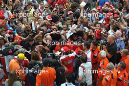 09.09.2010 Monza, Italy,  Fernando Alonso (ESP), Scuderia Ferrari  - Formula 1 World Championship, Rd 14, Italian Grand Prix, Thursday