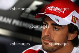 09.09.2010 Monza, Italy,  Fernando Alonso (ESP), Scuderia Ferrari - Formula 1 World Championship, Rd 14, Italian Grand Prix, Thursday Press Conference