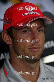 09.09.2010 Monza, Italy,  Jenson Button (GBR), McLaren Mercedes - Formula 1 World Championship, Rd 14, Italian Grand Prix, Thursday Press Conference