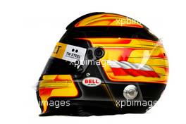 12.02.2010 Jerez, Spain,  Robert Kubica (POL), Renault F1 Team helmet - Formula 1 Testing, Jerez, Spain