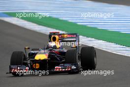 12.02.2010 Jerez, Spain,  Sebastian Vettel (GER), Red Bull Racing, RB5 - Formula 1 Testing, Jerez, Spain