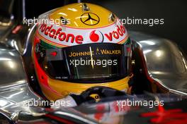 12.02.2010 Jerez, Spain,  Lewis Hamilton (GBR), McLaren Mercedes - Formula 1 Testing, Jerez, Spain