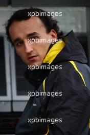 12.02.2010 Jerez, Spain,  Robert Kubica (POL), Renault F1 Team - Formula 1 Testing, Jerez, Spain