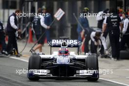 12.02.2010 Jerez, Spain,  Rubens Barrichello (BRA), Williams F1 Team, FW32 - Formula 1 Testing, Jerez, Spain
