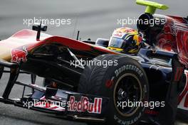 12.02.2010 Jerez, Spain,  Jaime Alguersuari (ESP), Scuderia Toro Rosso, STR05 - Formula 1 Testing, Jerez, Spain