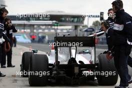 13.02.2010 Jerez, Spain,  Pedro de la Rosa (ESP), BMW Sauber F1 Team, C29 - Formula 1 Testing, Jerez, Spain