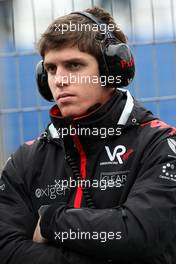 13.02.2010 Jerez, Spain,  Luiz Razia (BRA), Test Driver, Virgin Racing - Formula 1 Testing, Jerez, Spain