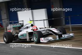 13.02.2010 Jerez, Spain,  Michael Schumacher (GER), Mercedes GP Petronas - Formula 1 Testing, Jerez, Spain