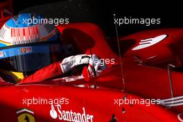 11.02.2010 Jerez, Spain,  Fernando Alonso (ESP), Scuderia Ferrari - Formula 1 Testing, Jerez, Spain