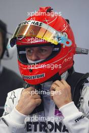 11.02.2010 Jerez, Spain,  Michael Schumacher (GER), Mercedes GP - Formula 1 Testing, Jerez, Spain