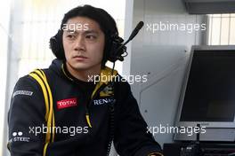 11.02.2010 Jerez, Spain,  Ho-Pin Tung (CHN), Test Driver, Renault F1 Team - Formula 1 Testing, Jerez, Spain