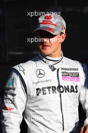 11.02.2010 Jerez, Spain,  Michael Schumacher (GER), Mercedes GP Petronas - Formula 1 Testing, Jerez, Spain