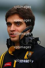 11.02.2010 Jerez, Spain,  Jerome D'Ambrosio (BEL), Test Driver, Renault F1 Team - Formula 1 Testing, Jerez, Spain