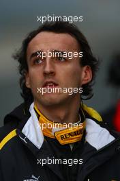 11.02.2010 Jerez, Spain,  Robert Kubica (POL), Renault F1 Team - Formula 1 Testing, Jerez, Spain
